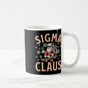 Sigma Claus Funny Santa Christmas Meme Teens Boys  Coffee Mug
