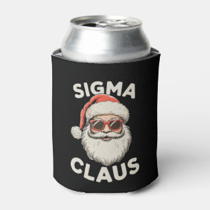 Sigma Claus Santa Christmas Rizz Xmas Holiday Can Cooler