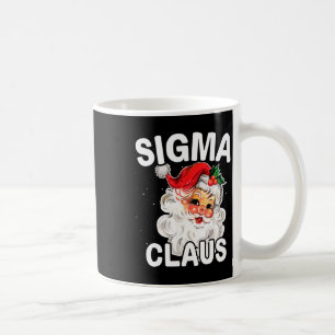 Sigma Claus Santa Funny Christmas Rizz Male The Ri Coffee Mug