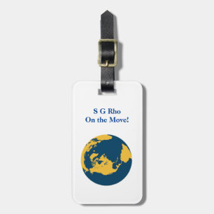 Sigma Gamma Rho Luggage Tag