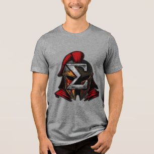SIGMA Helmet 4 Men's Basic T-Shirt Tri-Blend Shirt