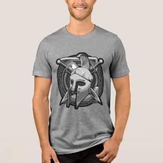 SIGMA Helmet & Shield 3b Men's Basic T-Shirt Tri-Blend Shirt