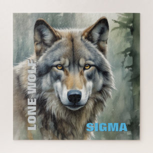 Sigma Male Lone Wolf Jigsaw Puzzle