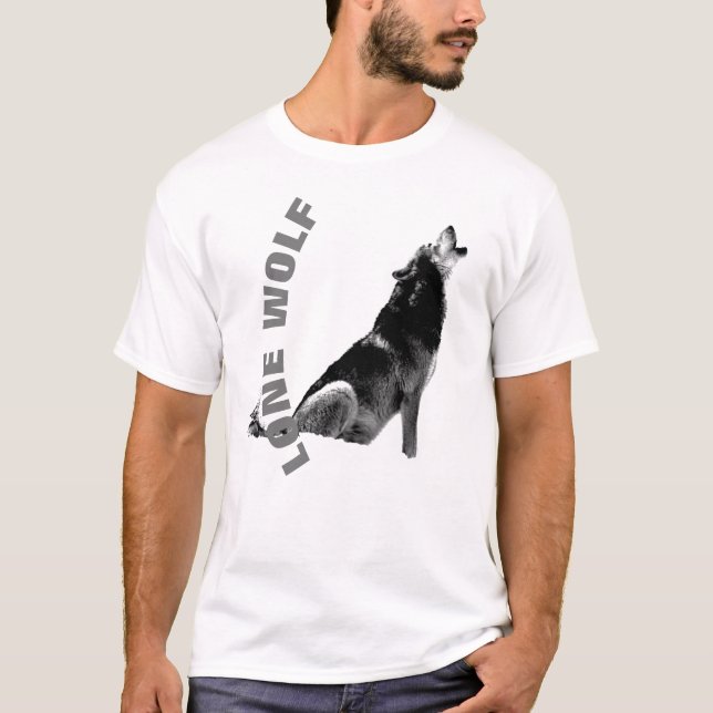 Sigma Male Lone Wolf T-Shirt (Front)