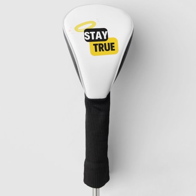 Sigma Male Maverick Mind Stay True  Golf Head Cover (Front)