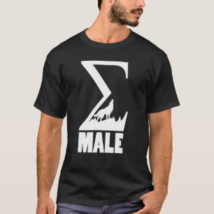 Sigma Male Sigma Lone Wolf Symbol Greek T-Shirt
