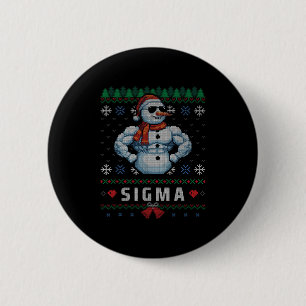 Sigma Santa Bruh Snowman Rizz Merry Christmas X-ma 6 Cm Round Badge