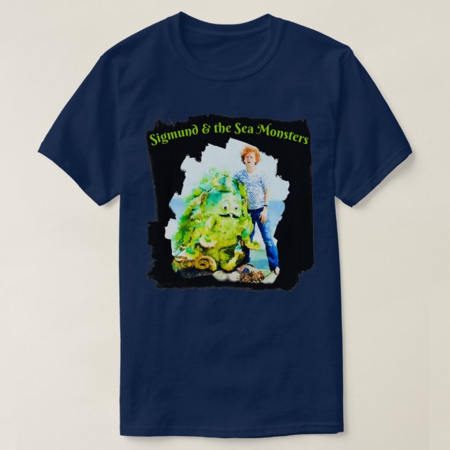 Sigmund and the Sea Monsters T-Shirt (Design Front)
