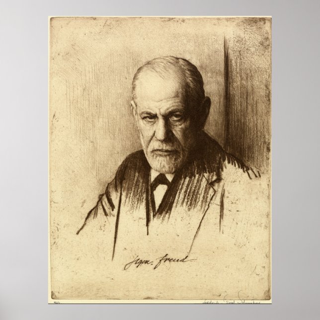 Sigmund Freud Art Print (Front)
