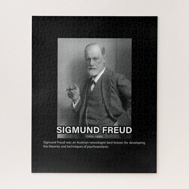 Sigmund Freud biography Jigsaw Puzzle (Vertical)