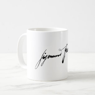 Sigmund Freud signature autograph famous history Coffee Mug