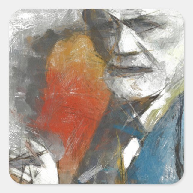 Sigmund Square Sticker (Front)