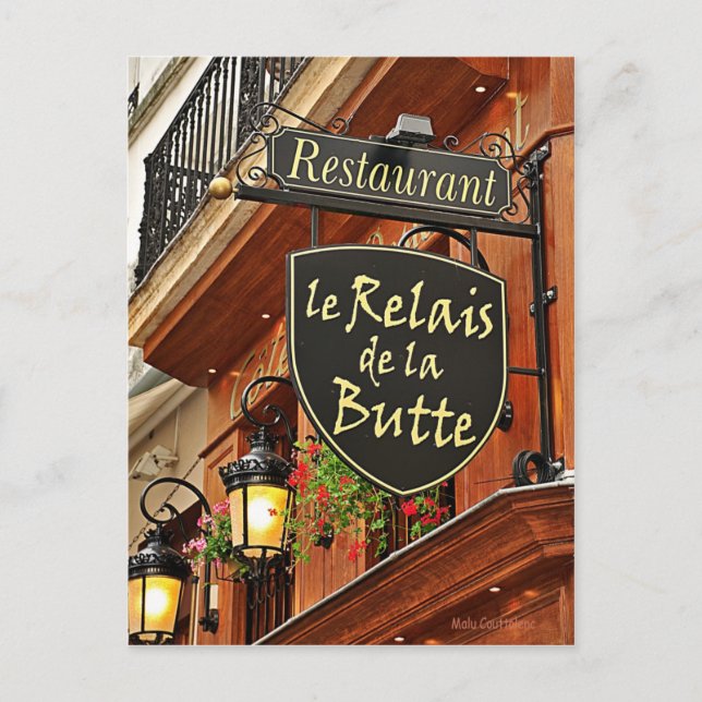 Sign 12 Postcard (Front)