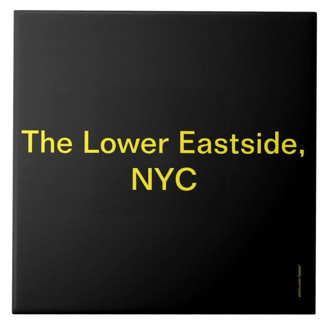 SIGN CERAMIC TILE (Front)