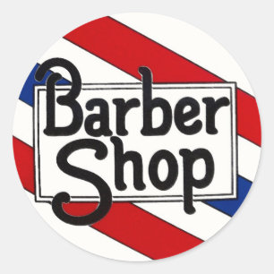 Sign Classic Round Sticker