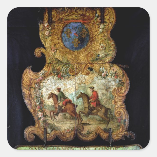 Sign for the Royal Mail of Chantilly Square Sticker (Front)