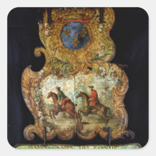 Sign for the Royal Mail of Chantilly Square Sticker