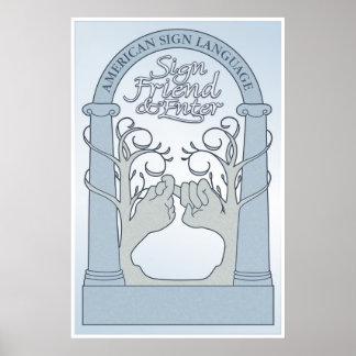 Sign Friend & Enter (ASL)