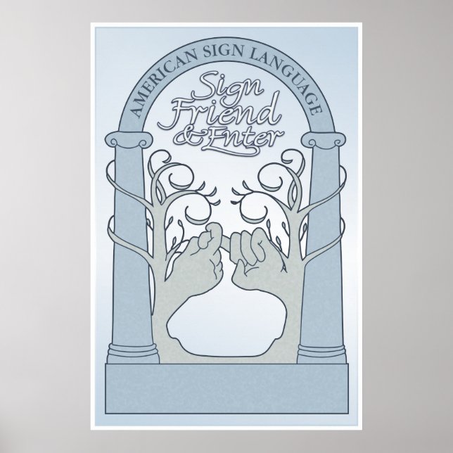 Sign Friend & Enter (ASL) (Front)