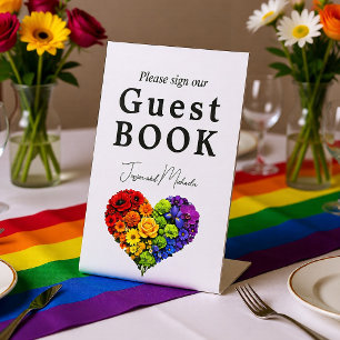 🌈 Sign Guest Book sign Flourish Together