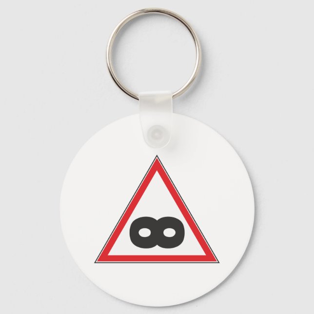 sign infinity key ring (Front)