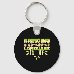 Sign Language Asl Bringing Language To Life Key Ring