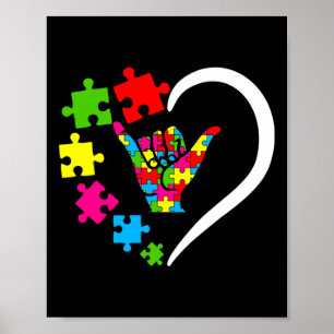 Sign Language ASL Love Autism Awareness Day Appare