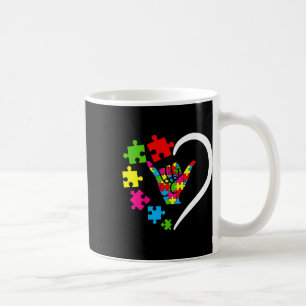 Sign Language Asl Love Autism Awareness Day Appare Coffee Mug