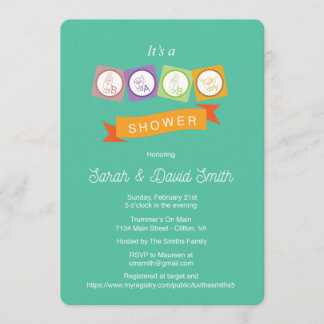 Sign Language Baby Shower Invitation