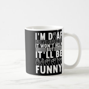 Sign Language Deaf Awareness 13  Coffee Mug