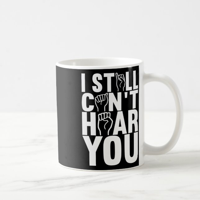 Sign Language Deaf Awareness 15  Coffee Mug (Right)