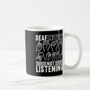 Sign Language Deaf Awareness 1  Coffee Mug