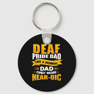 Sign Language Deaf Awareness Asl And Deaf Pride Da Key Ring