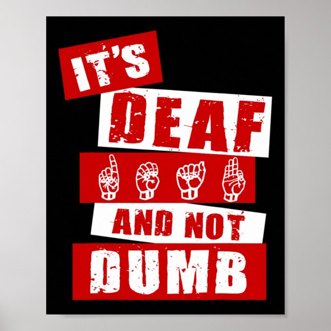 Sign Language Deaf Awareness Hand Talk ASL Lenguaj (Front)