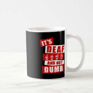 Sign Language Deaf Awareness Hand Talk ASL Lenguaj Coffee Mug