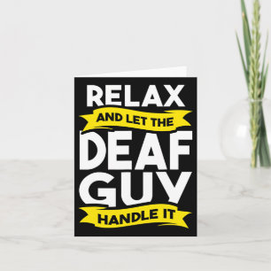 Sign Language Deaf Awareness Hearing Loss And Asl Card