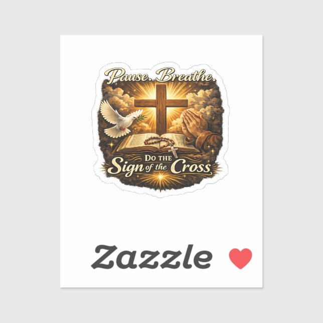 Sign of the Cross Christian Faith  (Sheet)
