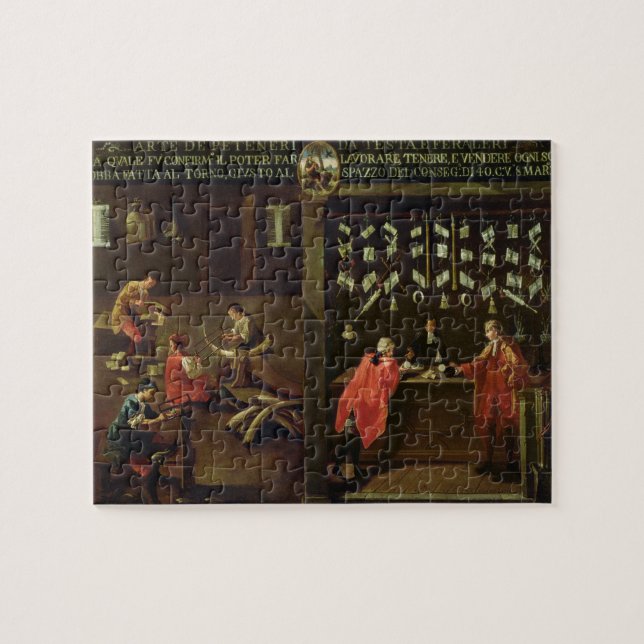 Sign of the Venetian Comb Makers' Guild (panel) Jigsaw Puzzle (Horizontal)
