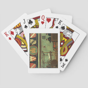 Sign of the Venetian Weavers' Guild (panel) Playing Cards