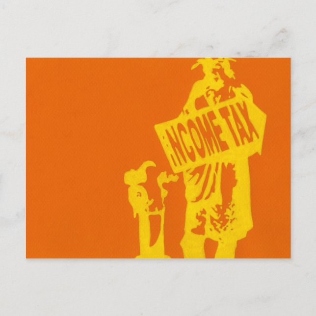 Sign Spinner Postcard (Front)