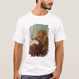 Sign with a monkey smoking a pipe T-Shirt