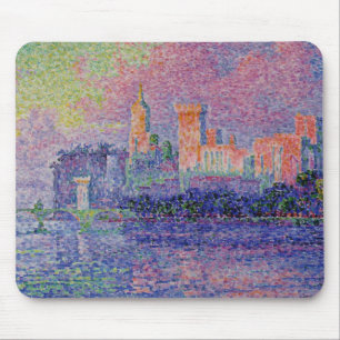 Signac's Le Château des Papes Mouse Pad