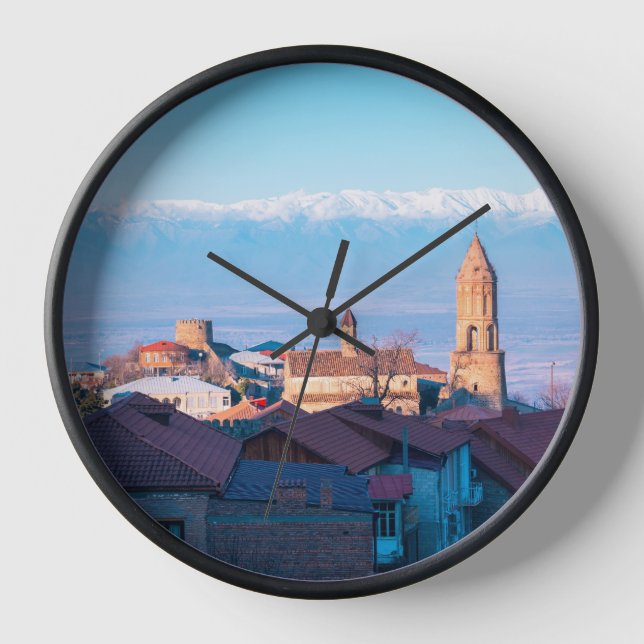 Signagi Sighnaghi Georgia, City of love Clock (Front)