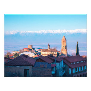 Signagi Sighnaghi Georgia, City of love Photo Print