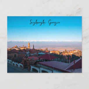 Signagi Sighnaghi Georgia, City of love Postcard