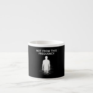 Signal 963 - Not From This Frequency Glitchcore Espresso Cup