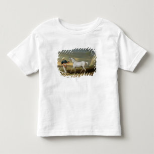 Signal, a grey Arab, with a Groom in the Desert (o Toddler T-Shirt