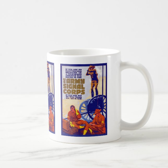 Signal Corps Coffee Mug (Right)