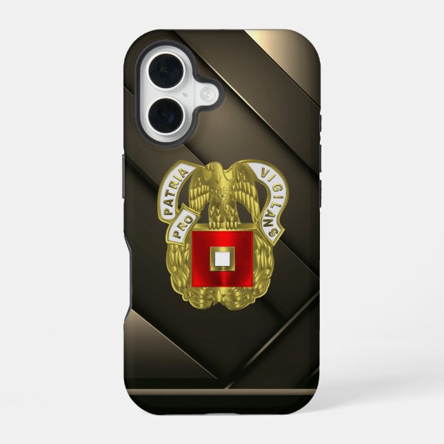 Signal Corps iPhone 16 Case (Back)