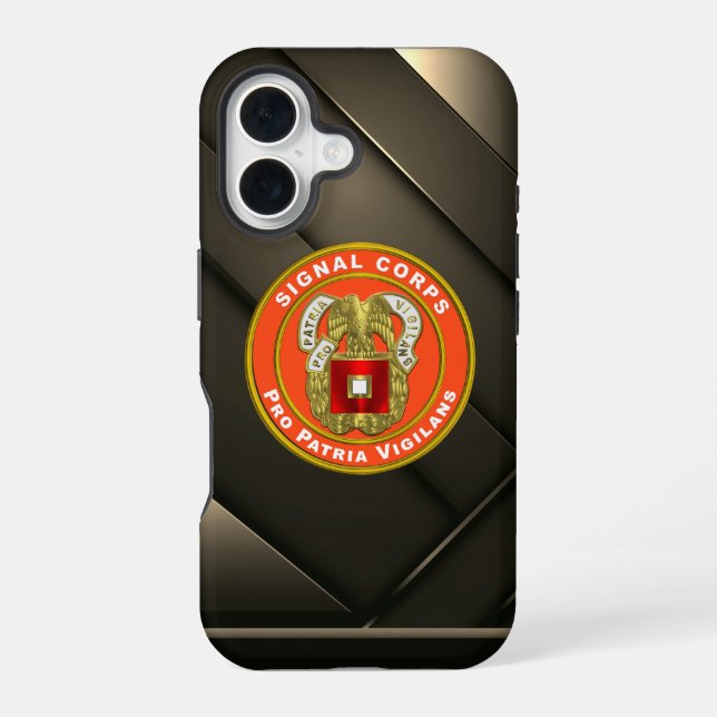 Signal Corps iPhone 16 Case (Back)